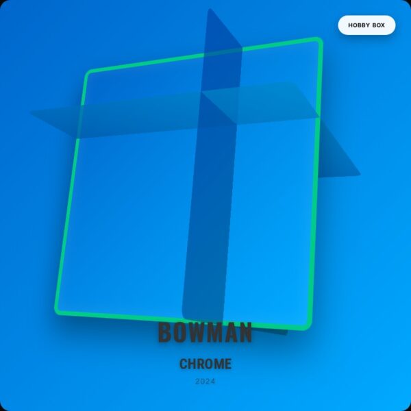 2023 Bowman Chrome Baseball Hobby Box