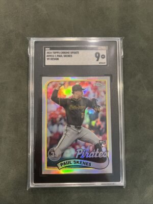 2024 Topps Chrome Update Series 1989 Topps Baseball Paul Skenes #89CU-1 (RC)