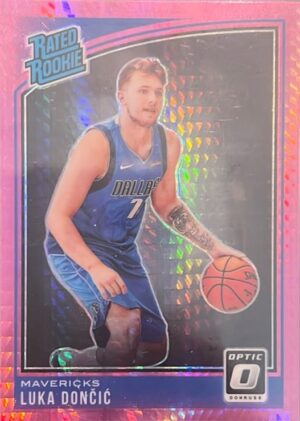 2018 Donruss Optic #177 Luka Doncic Hyper Pink 2018 Donruss Optic #177 Luka Doncic Hyper Pink