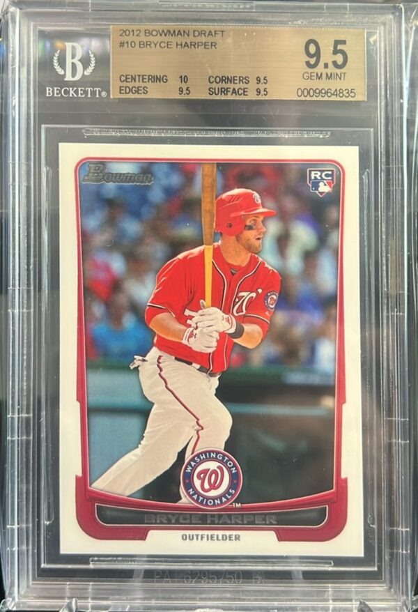 2012 Bowman Draft Picks & Prospects #10 Bryce Harper