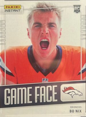 2024 Panini Instant NFL Game Face #30 Bo Nix