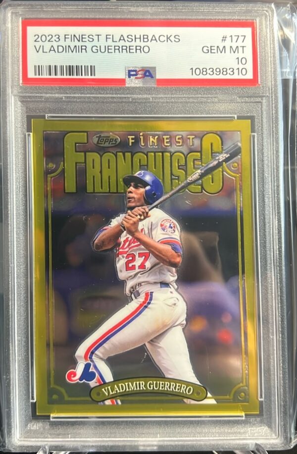 2023 Topps Finest Flashbacks #177 Vladimir Guerrero