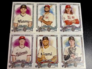 Lot Of (6) Topps 2025 Allen & Ginter Baseball Rookie Card Lot Lot Of (6) Topps 2025 Allen & Ginter Baseball Rookie Card Lot