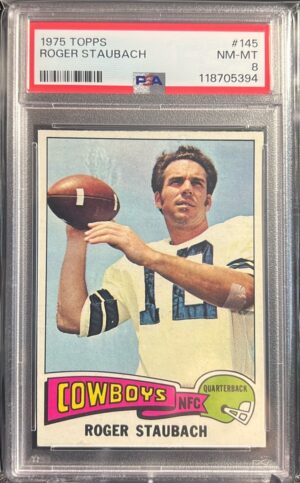 1975 Topps #145 Roger Staubach