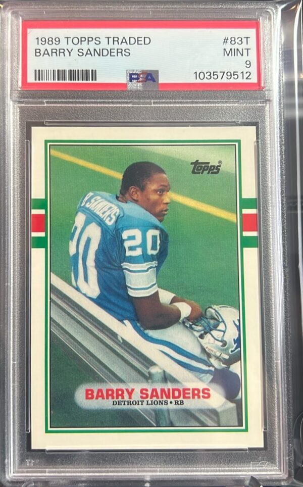 1989 Topps Traded #83T Barry Sanders