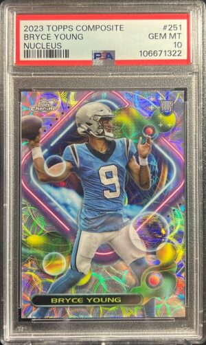 2023 Topps Composite Cosmic Chrome #251 Bryce Young Nucleus