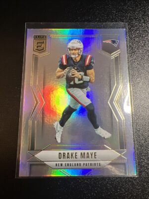 2025 Panini Donruss Elite - Drake Maye #65 Rare Holofoil Rookie RC Patriots QB