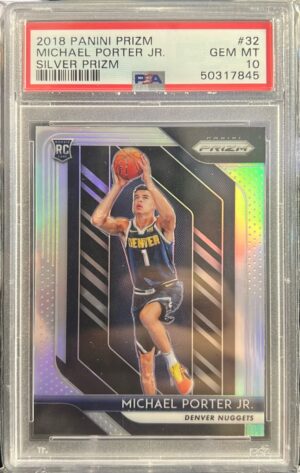 2018 Panini Prizm #32 Michael Porter Jr. Prizms Silver 2018 Panini Prizm #32 Michael Porter Jr. Prizms Silver