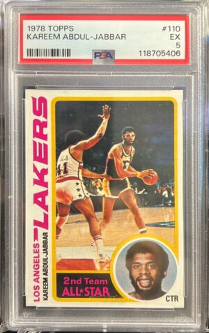 1978 Topps #110 Kareem Abdul-Jabbar