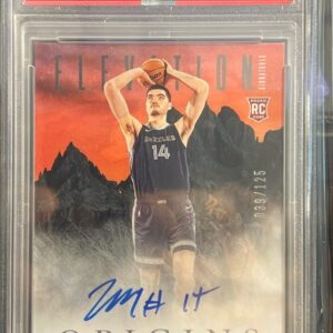 2024 Panini Origins Elevation Signatures #8 Zach Edey /125