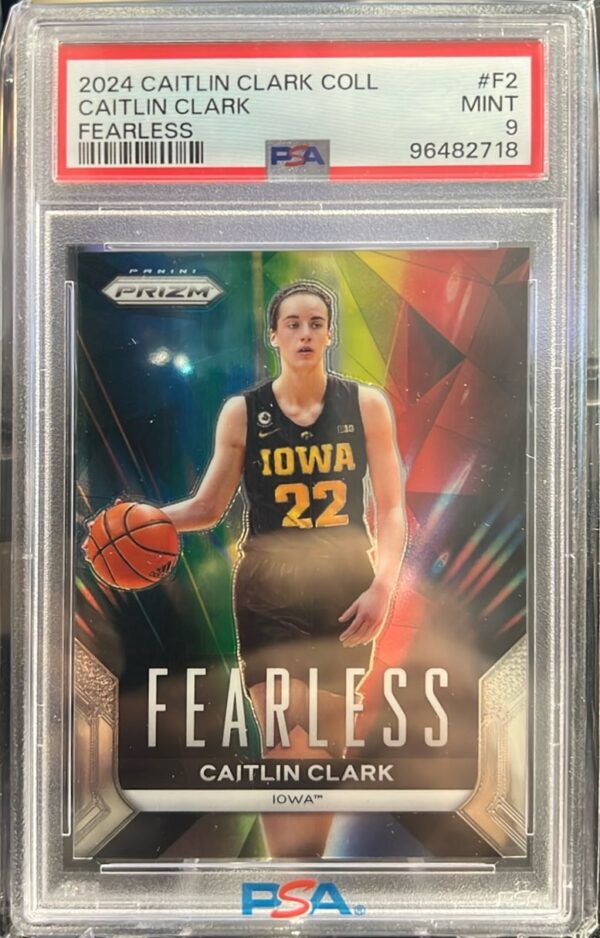 2024 Panini Caitlin Clark Collection Fearless #F2 Caitlin Clark