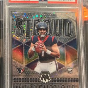 2023 Panini Mosaic Introductions #2 C.J. Stroud No Huddle Silver