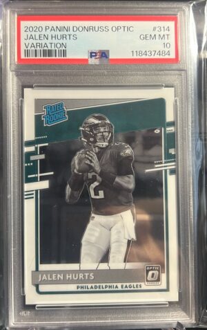 2020 Donruss Optic Rated Rookie Variations #314 Jalen Hurts