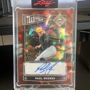 2025 Leaf Seasons In The Sun Traditional Paul Skenes T-PS1 Autograph 7/30