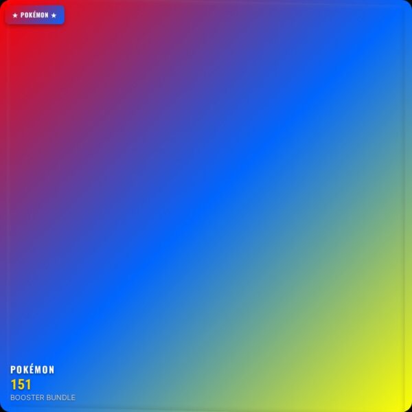 Pokemon 151 Booster Bundle